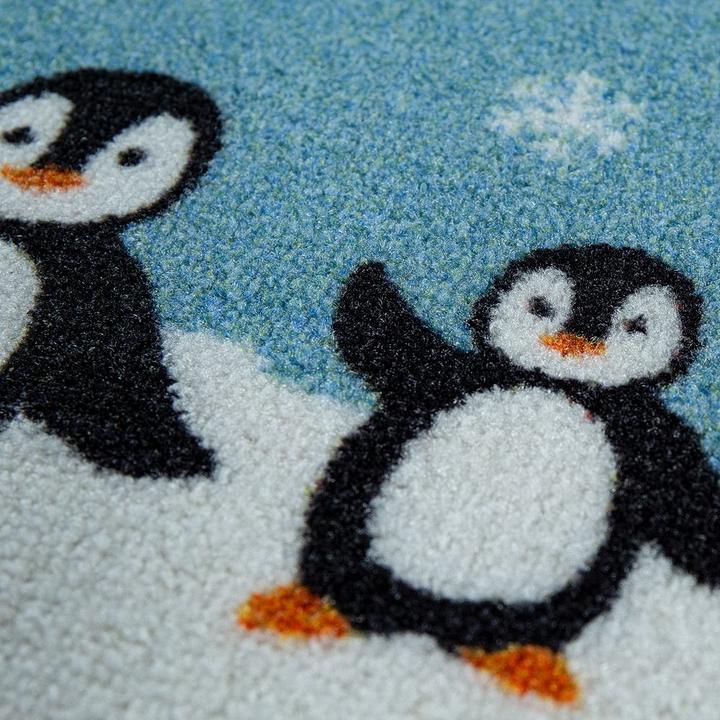 Actual product image Paco Home Weltkarten-Design Tiere (200 x 200 cm)