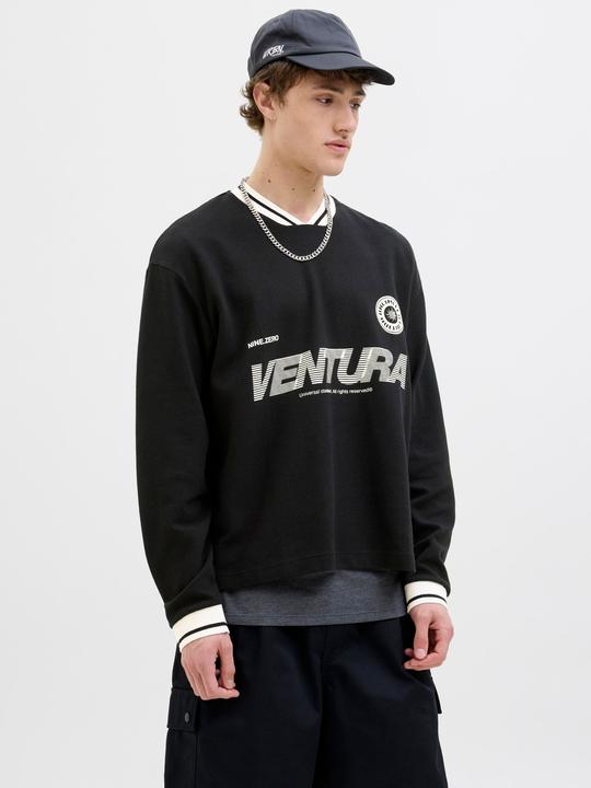 Immagine prodotto Jack & Jones Jcohorizon Sports Print Sweat Ls V-Neck (M)