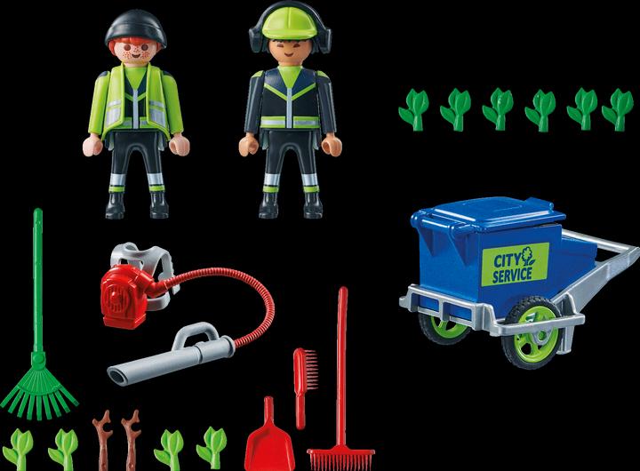 Actual product image Playmobil Stadtreinigung mit E-Fahrzeug (71434, Playmobil City Action)
