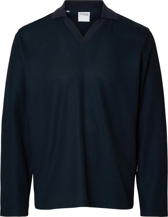 Selected Homme Strick Langarm-Poloshirt (M)