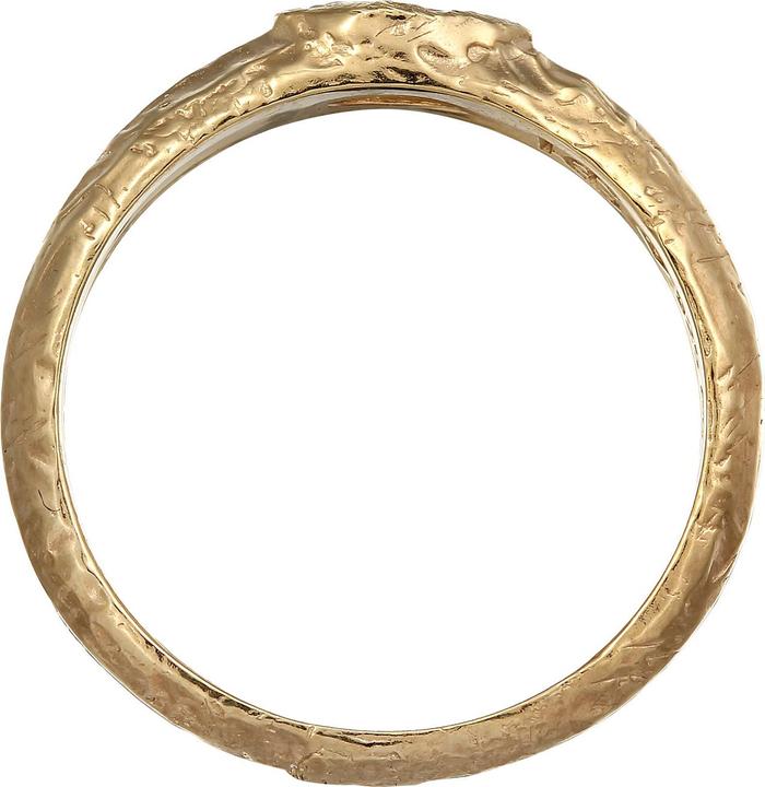 Image du produit Haze & Glory Bague améthyste vert clair structure rugueuse 925 argent sterling (62, Argent 925)