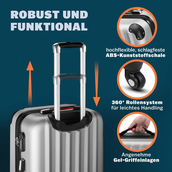 Produktbild Monzana Hartschalenkoffer (62 l, M (50 - 90l))