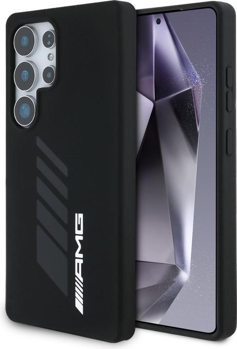 Image du produit Mercedes AMG Oversize Rhombs MagSafe Case for Samsung Galaxy S25 Ultra - Black (Samsung Galaxy S25 Ultra)