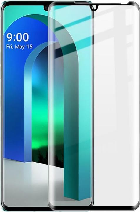 Produktbild Screenguard LG Velvet Full Screen Panzerglas Schutzfolie 2.5D 9H (1 Stück, LG Velvet)