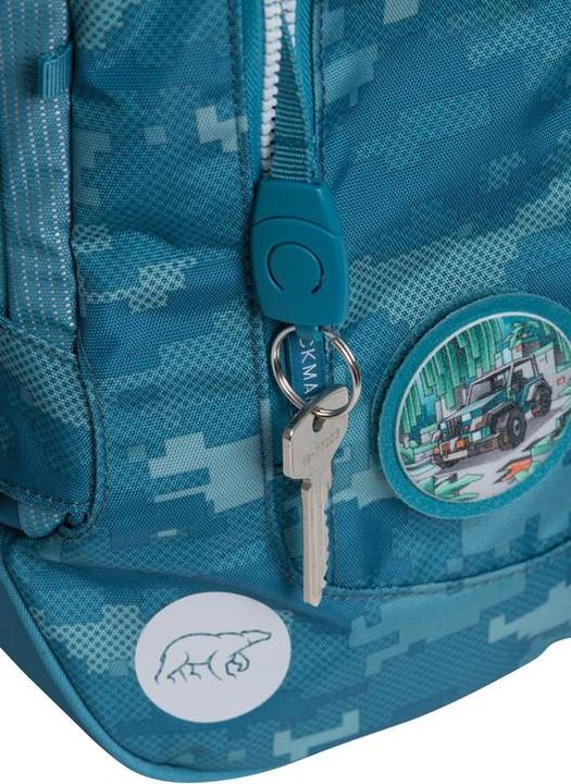 Immagine prodotto Beckmann Zaino scolastico Active Air FLX con tasca frontale double-face (25 l)