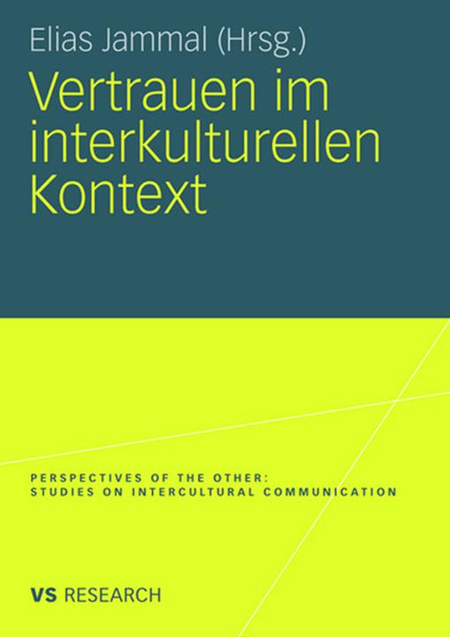 Produktbild Vertrauen im interkulturellen Kontext (Deutsch, Elias Jammal, 2008)