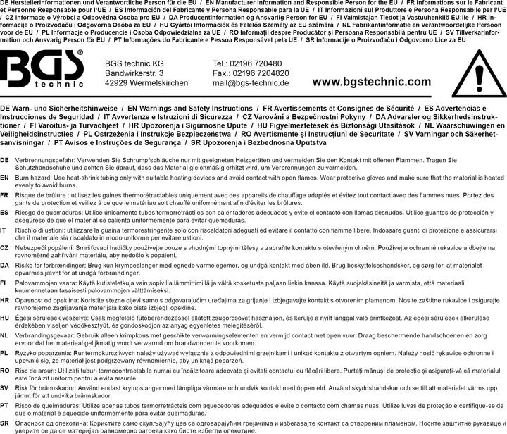 Produktbild BGS Schrumpfschlauch-Sortiment (127 x)