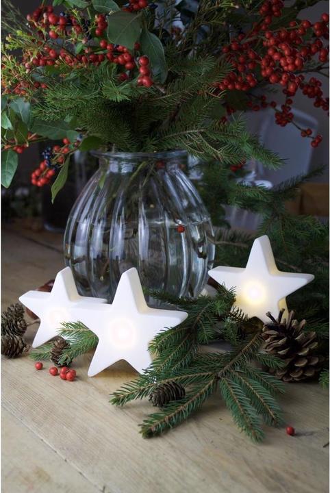 Actual product image 8 seasons design Motif light LED Shining Star Micro XS 9 cm, White (110 lm)