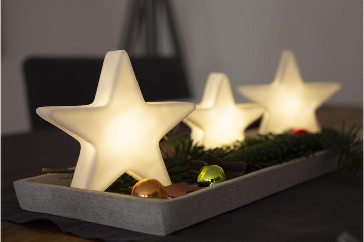 Actual product image 8 seasons design Motif light LED Shining Star Micro XS 9 cm, White (110 lm)