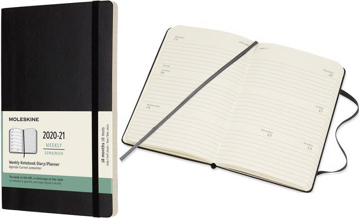 Produktbild Moleskine Schüleragenda (A6, Englisch)