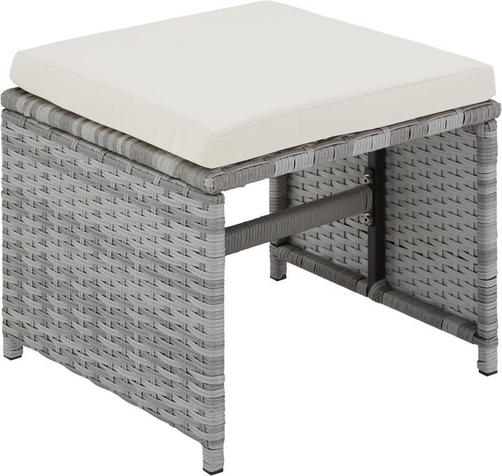 Immagine prodotto tectake Set da giardino in rattan Palma, 8+4+1, variante 2