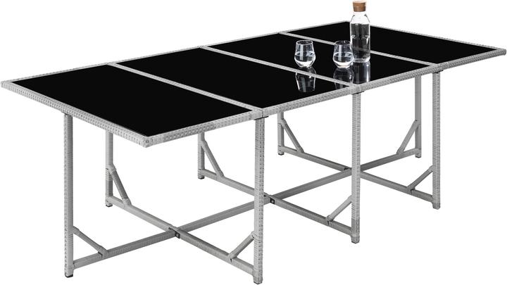 Immagine prodotto tectake Set da giardino in rattan Palma, 8+4+1, variante 2