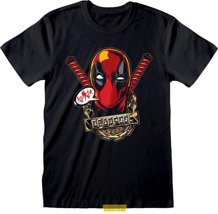 Heroes Inc Marvel T-Shirt Deadpool Gangsta Grösse M (M)