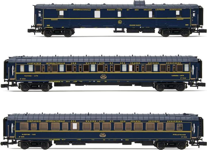 Image du produit Hornby CIWL 3 voitures Train Bleu fourgon+2x Lx Set 1Ep. III