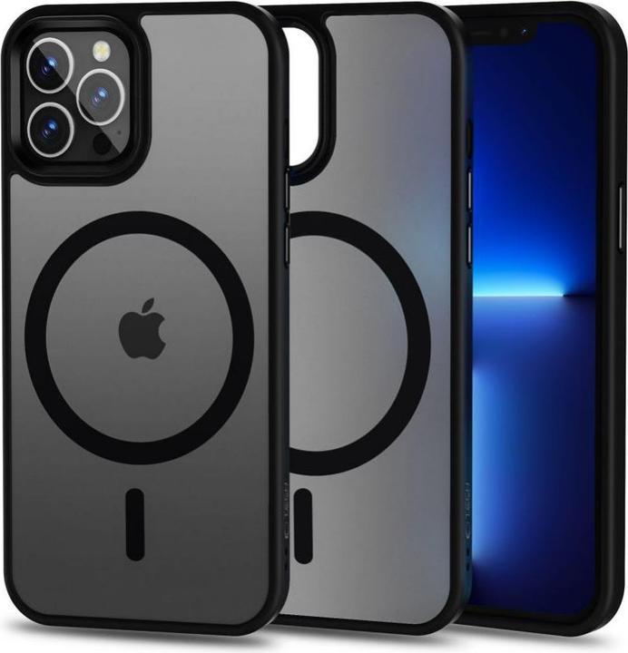 Produktbild Tech-Protect Magmat Magsafe Iphone 12 Pro Max Matte Black (Apple iPhone 12 Pro Max)