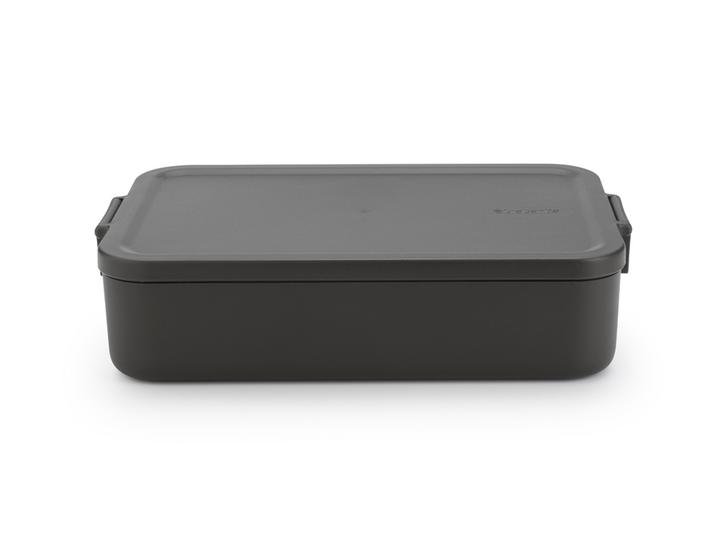 Image du produit Brabantia Boîte à lunch Make & Take 25.5 x 16.7 x 6.2 cm, Gris foncé