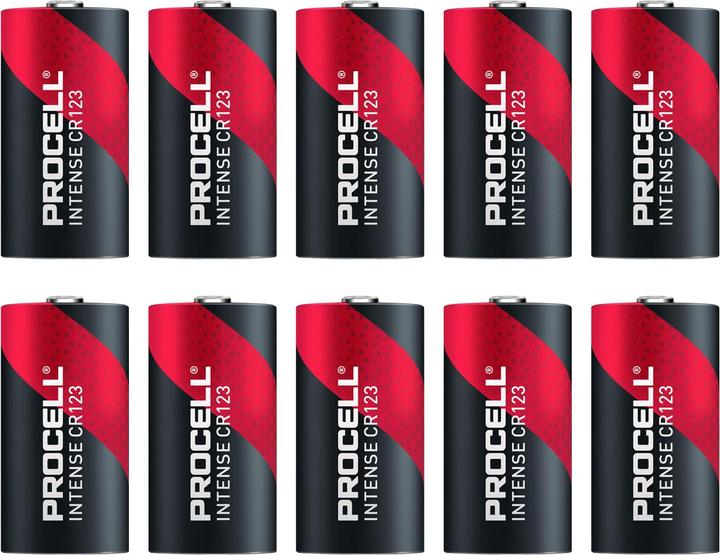 Produktbild Duracell Batterie Lithium, CR123A, 3V (10 Stk., CR123A, 1600 mAh)