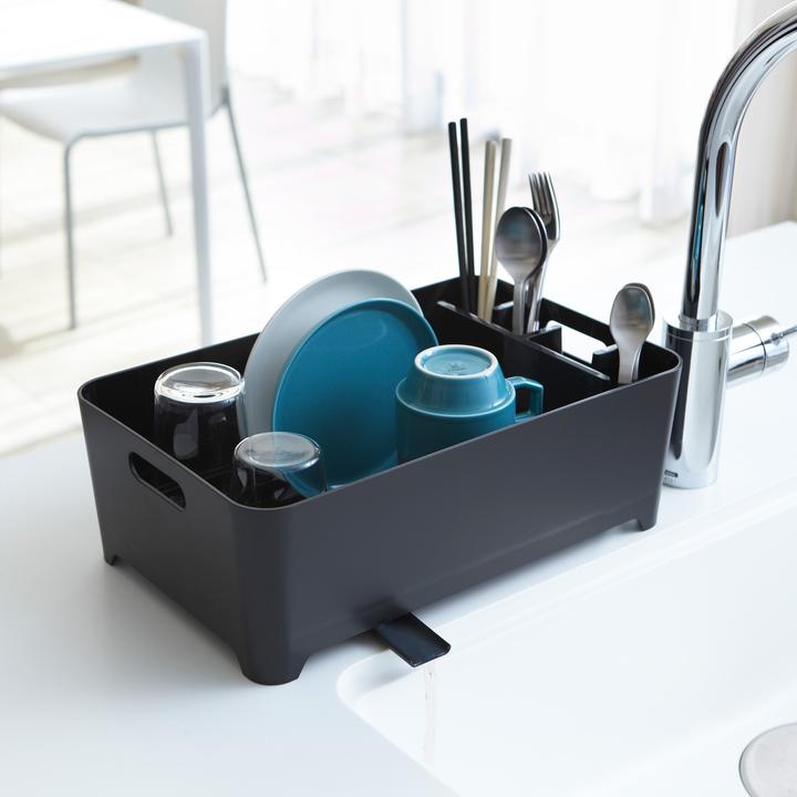 Actual product image Yamazaki Dish drainer
