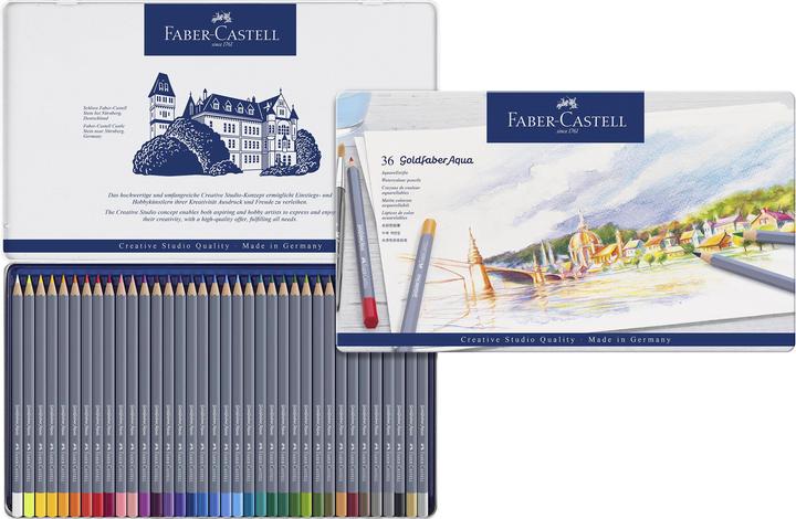 Image du produit Faber-Castell Le faucon pèlerin Aqua (Multicolore, 36 x)