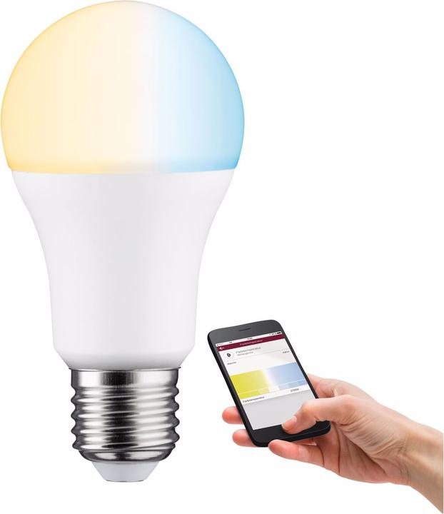 Produktbild Paulmann Allgebrauchslampe Zigbee (E27, 9 W, 820 lm, 1 x, F)