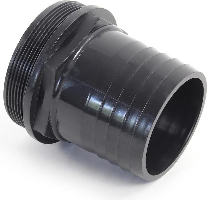 Actual product image XPOtool Hose Nozzle Ø75mm (3") Plastic 88mm DN80 (G3") External Thread Spare Part for Waste Water (Sewage pump)