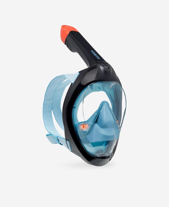 Image du produit Subea Masque de plongée libre femme/homme - Easybreath 900 bleu
