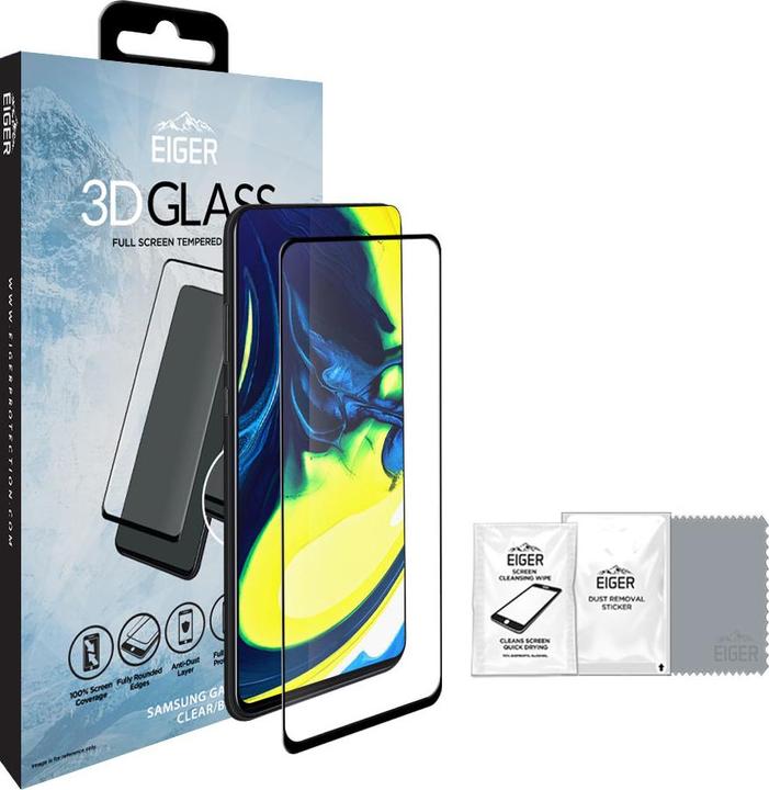 Produktbild Eiger Mountain Glass Clear Edge (1 Stück, Samsung Galaxy A80)