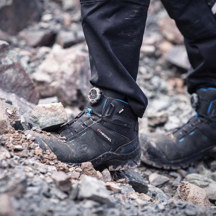 Actual product image Uvex Safety MACSOLE ADVENTURE men's safety shoes black, with toe cap EN20345 S3, size 3 (S3, 38)