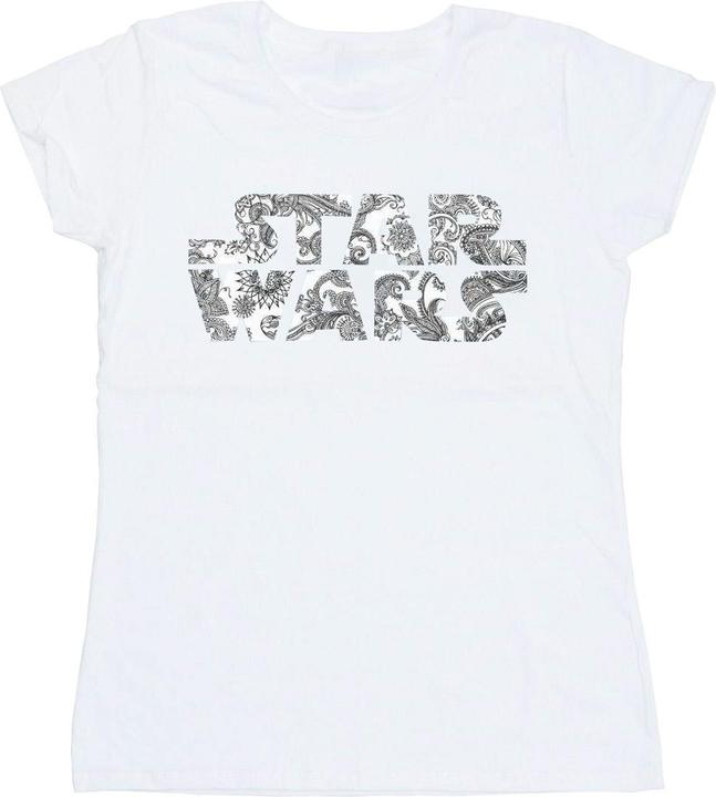 Star Wars Ornamental Logo TShirt (L)