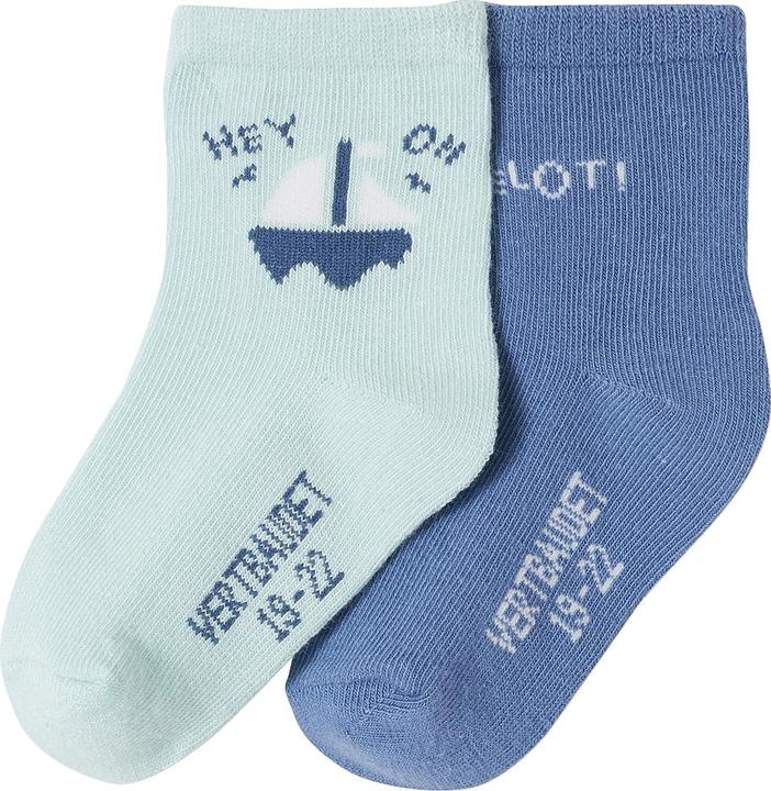 Produktbild Vertbaudet 2er-Pack Jungen Baby Socken Oeko-Tex (2er Pack, 18)