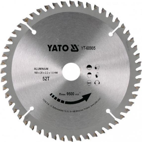 Actual product image Yato Circular saw for aluminium 180x52x20mm YT-60907