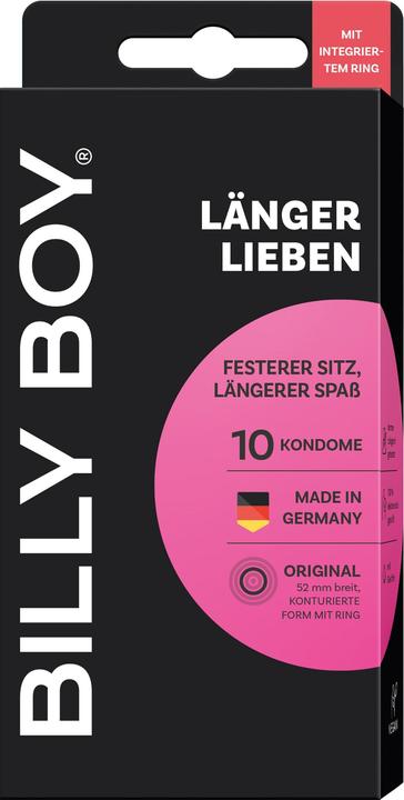 Image du produit Billyboy Billy Boy - Aimer plus longtemps Condoms - 10 pcs. (10 pcs)