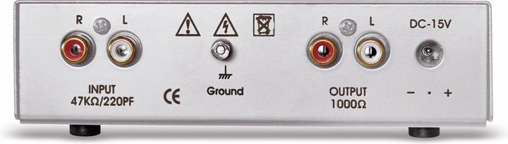 Actual product image Dynavox TC750ProfiPhono preamplifier silver
