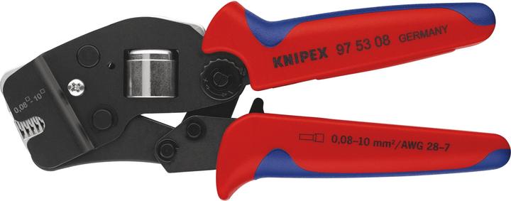 Image du produit Knipex Pince à sertir auto-ajustable pour embouts de câble (190 mm)