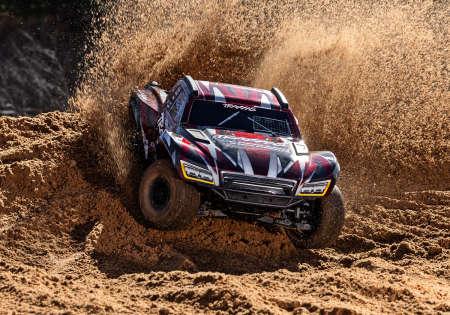 Actual product image Traxxas Maxx-Slash 6s 4x4 Red 1/8 Short-Course-Truck Rtr Brushless, Without Battery And Charger (RTR Ready-to-Run)