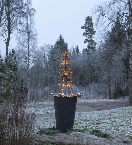 Actual product image Star Trading LED Christmas tree 90 cm Foldy