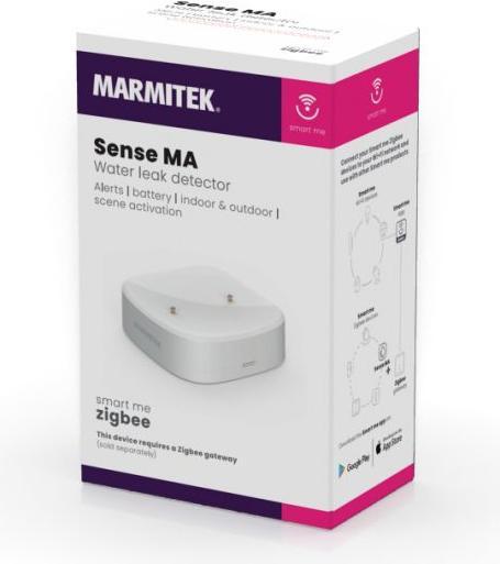 Immagine prodotto Marmitek Rilevatore d'acqua senza fili Sense MA Zigbee 3.0