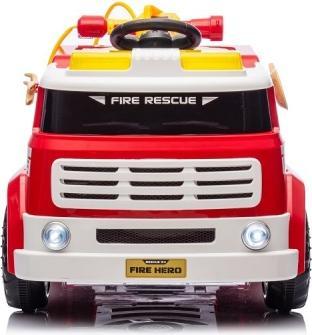 Productafbeelding Es-toys Kinderfahrzeug – Elektro Auto „Feuerwehr“ – 12V7AH Akku, 4 Motoren - Fernsteuerung, MP3 + Si (12 V)