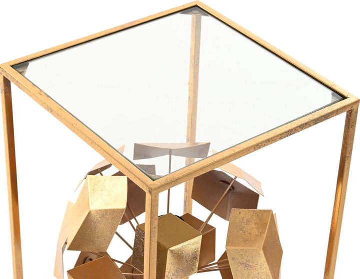Actual product image DKD Home Decor Desk lamp Golden 220 V 50 W Modern Geometric (30 x 30 x 71 cm)