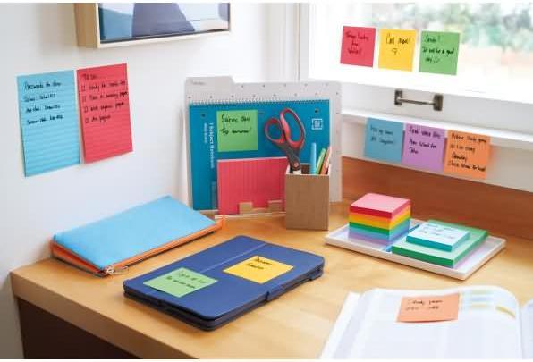 Actual product image Post-it Super Sticky (76 x 127 mm)