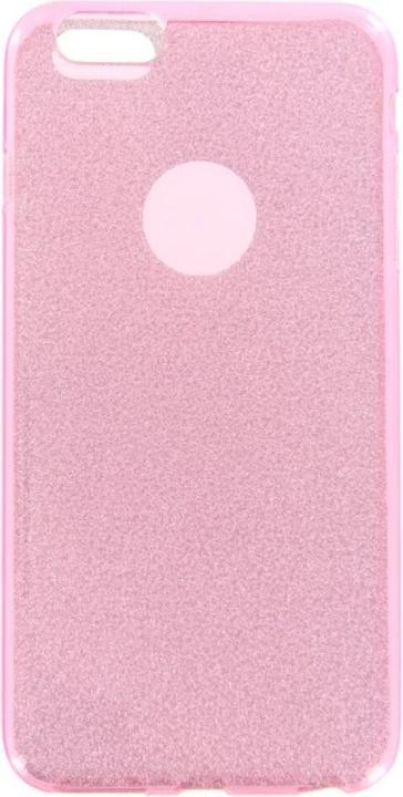 TPU Case Glitter iPhone 6/6S Plus pink (Apple iPhone 6s Plus, Apple iPhone 6 Plus)