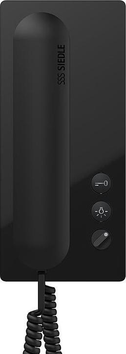 Produktbild Siedle S. & Soehne Haustelefon Standard Schwarz-Hochglanz HTS 811-0 SH