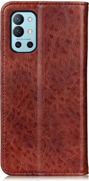 Image du produit MU Classic Série de couvertures de livres en cuir Crazy Horse V (OnePlus 9R)