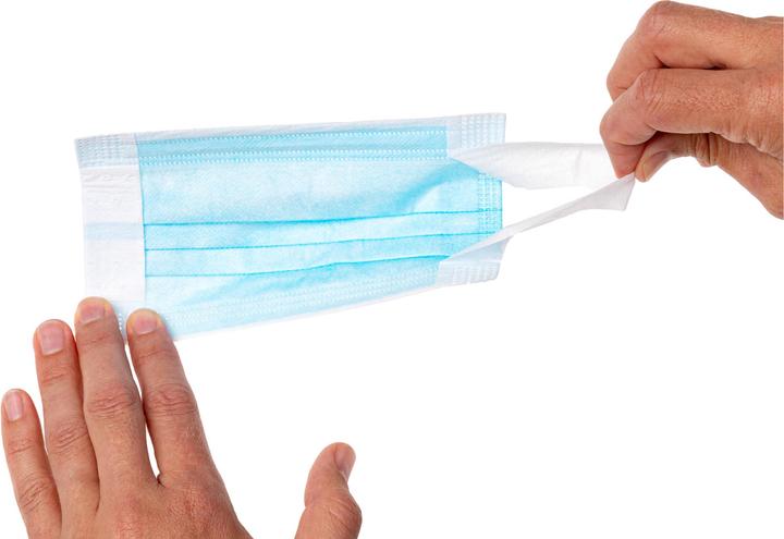 Actual product image Work Hygiene mask type IIR, 50 pieces (Type IIR, 50 x)