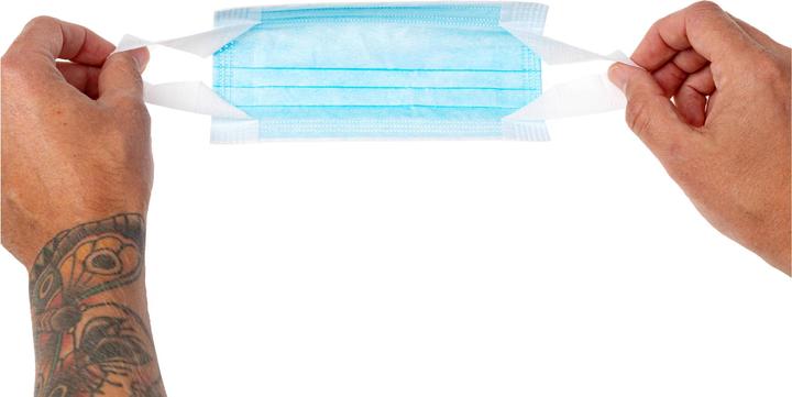 Actual product image Work Hygiene mask type IIR, 50 pieces (Type IIR, 50 x)