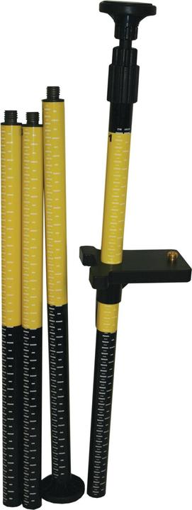 Actual product image Stanley Telescopic pole (spring-loaded, robust aluminium, 4 screw segments, 1 telescopic segment) 1-77-184