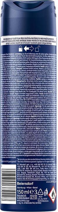 Actual product image NIVEA MEN Antiperspirant spray for men Men Ultra Fresh (Anti-perspirant) 150 ml (Spray, 150 ml)