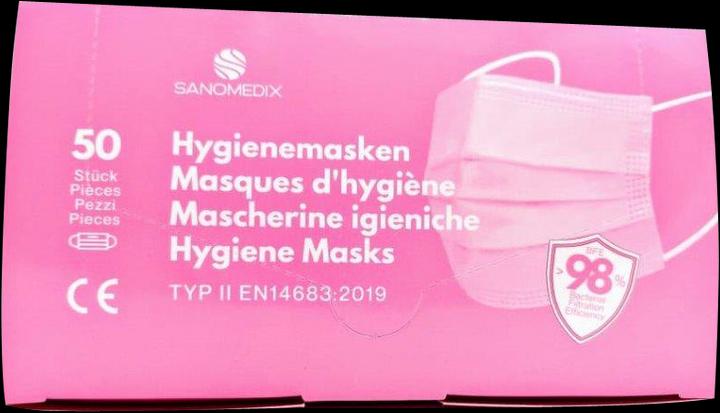 Sanomedix Masque d'hygiène (Type II, 50 x)