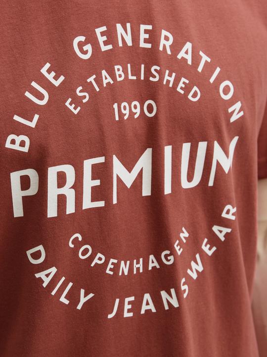 Actual product image Jack & Jones Gedruckt Rundhalsausschnitt T-shirt T-shirt (XL)
