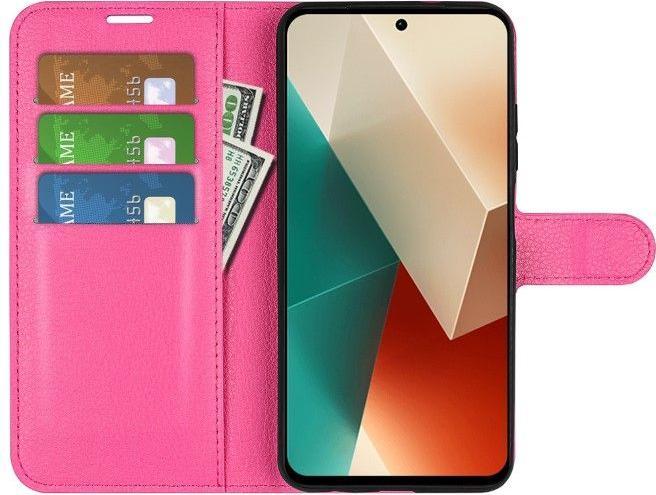 Produktbild MU Classic Litchi Leder Bookcover Series (Xiaomi Redmi Note 13 5G)